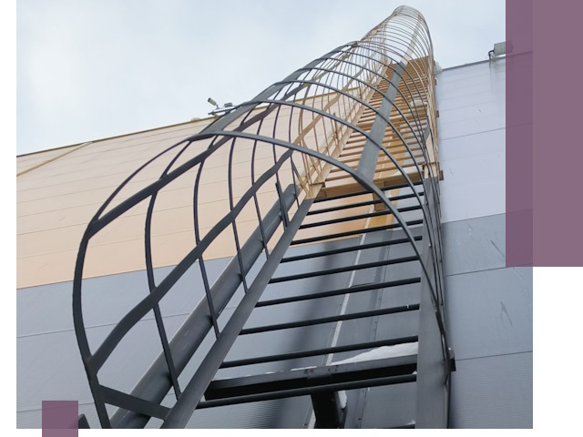 Изготовление и монтаж пожарных лестниц в Качканаре профессионально