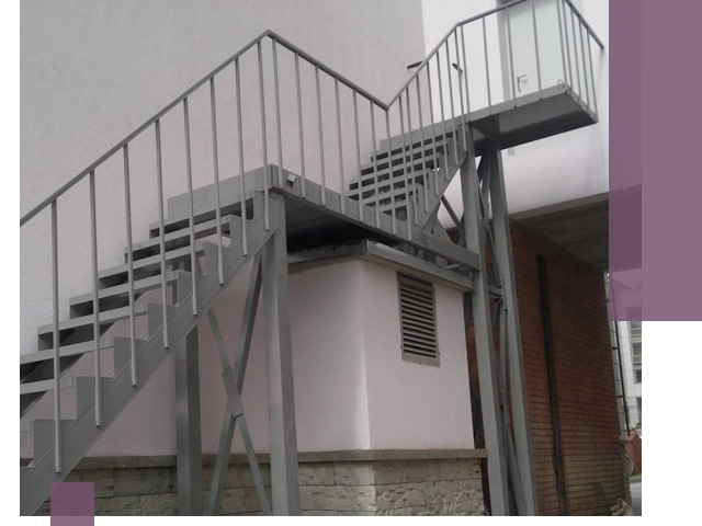 Монтаж пожарных лестниц под ключ в Качканаре с гарантией качества