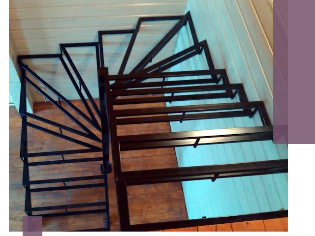Изготовление металлических лестниц любой сложности в Качканаре