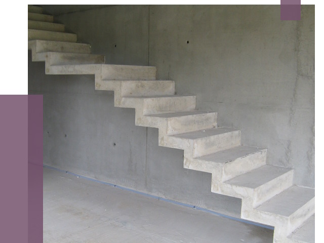 Бетонные лестницы в Качканаре от 18968 руб. под ключ | ПРОЛЁТ-Кчк