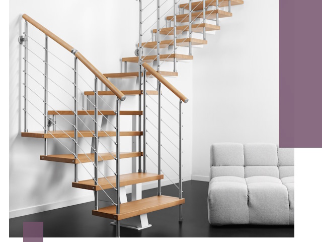 Модульные лестницы под ключ в Качканаре — монтаж и изготовление