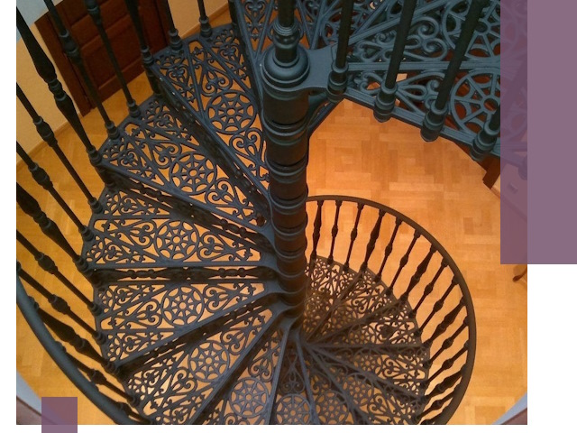 Винтовые лестницы под ключ в Качканаре: производство и монтаж