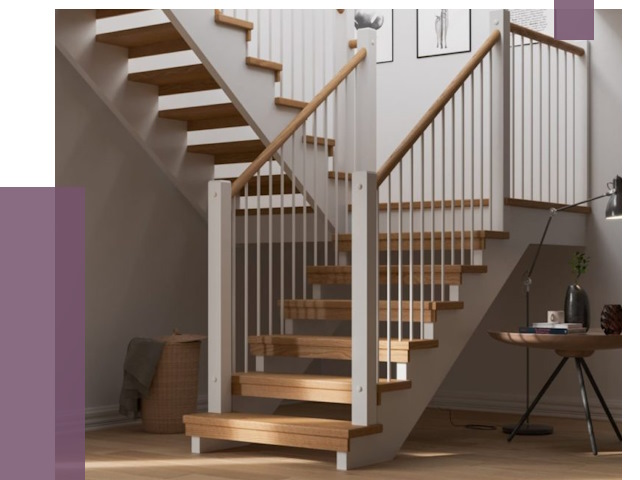 Маршевые лестницы в Качканаре от 38192 руб. — монтаж | ПРОЛЁТ-Кчк