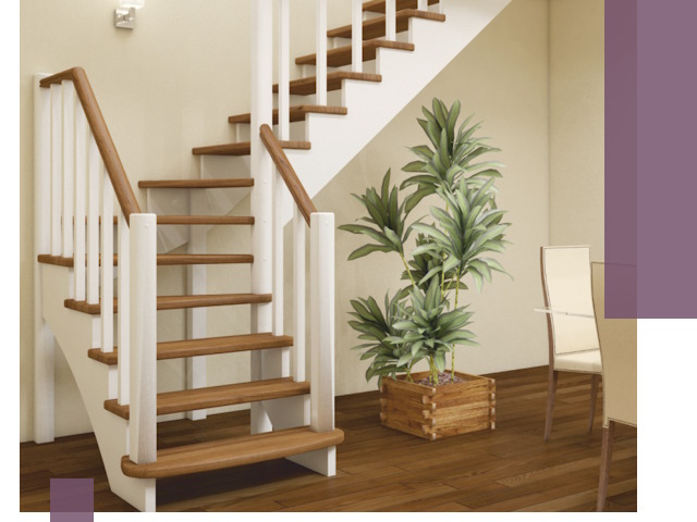 Г-образные лестницы под ключ в Качканаре — изготовление и монтаж