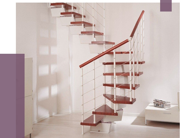 Изготовление лестниц на больцах в Качканаре от 9740 руб. | ПРОЛЁТ-Кчк