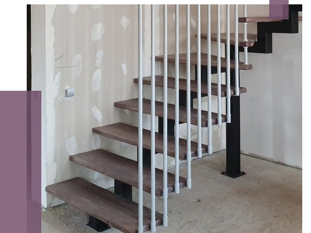 Монтаж лестниц на больцах в Качканаре от 8407 руб. — надежно| ПРОЛЁТ-Кчк