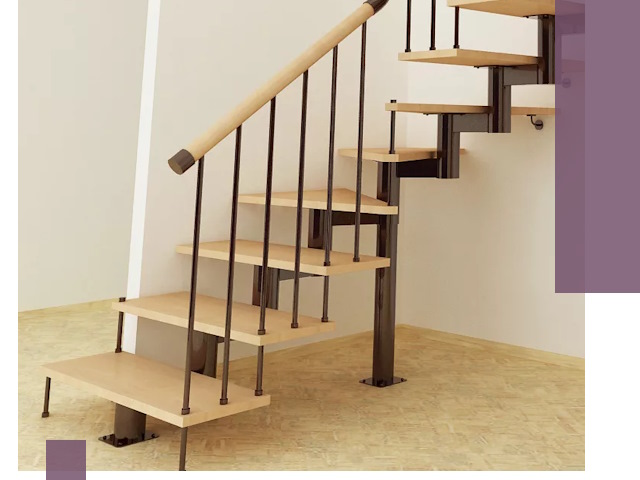 Монтаж лестниц на больцах в Качканаре — быстро и надежно