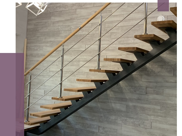 Изготовление лестниц на монокосоуре в Качканаре от 76385 руб. 