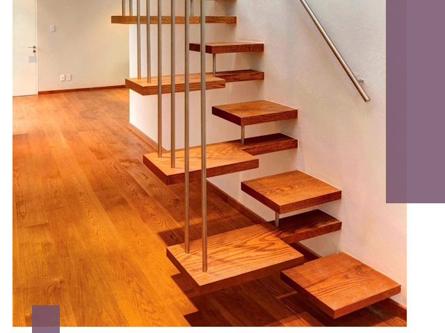 Лестницы «гусиный шаг» на заказ в Качканаре для узких пространств