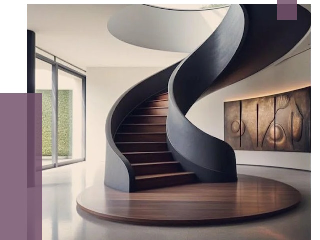 Элитные лестницы под заказ в Качканаре от 189681 руб. — ПРОЛЁТ-Кчк