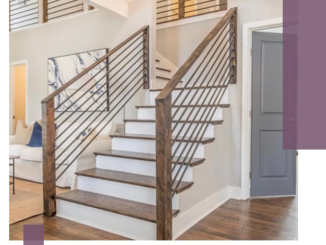 Лестницы для коттеджа под ключ в Качканаре — изготовление и монтаж