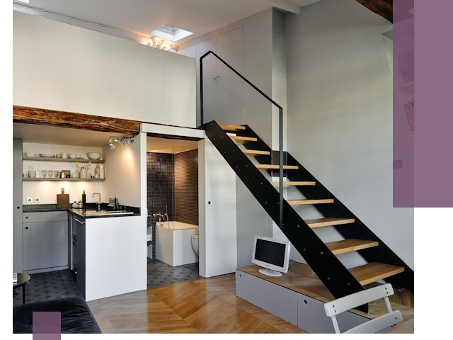 Лестницы на антресоль под ключ в Качканаре — изготовление и монтаж