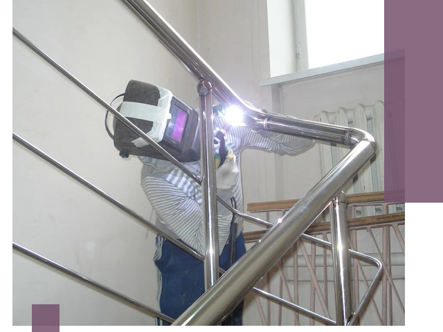 Монтаж перил и ограждений качественно в Качканаре