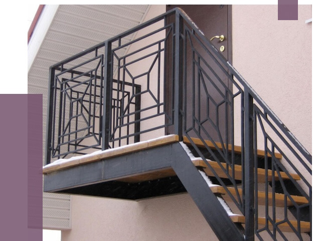 Металлические перила в Качканаре от 4306 руб.  | ПРОЛЁТ-Кчк