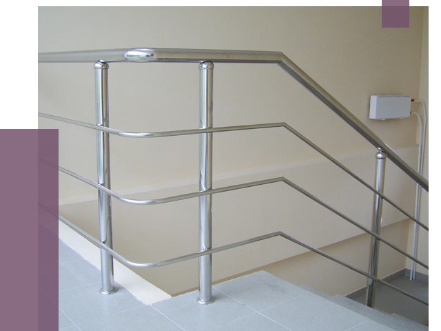 Алюминиевые перила в Качканаре от 6357 руб. под ключ | ПРОЛЁТ-Кчк