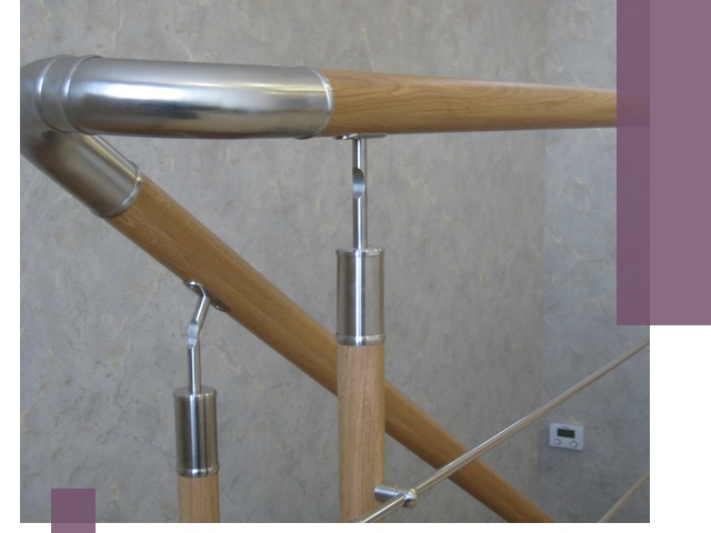 Комбинированные перила на заказ в Качканаре — монтаж и производство