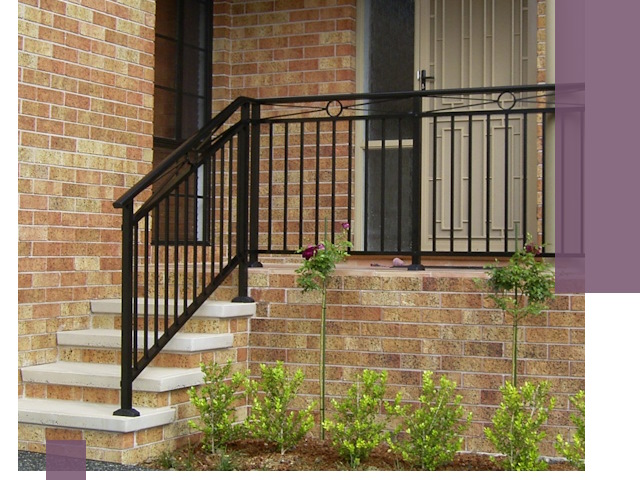 Уличные перила из металла под ключ в Качканаре