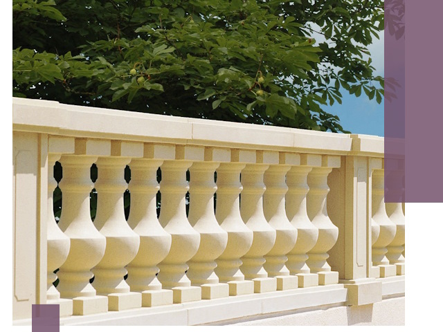 Установка балюстрады в Качканаре: изготовление и монтаж под ключ