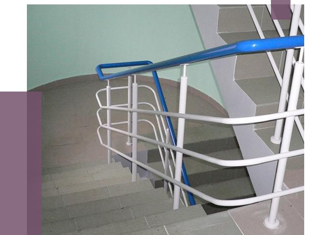 Перила в подъезде в Качканаре — установка и замена от 7433 руб. | ПРОЛЁТ-Кчк