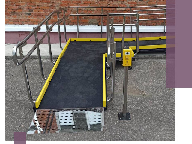 Изготовление наклонных пандусов для инвалидов в Качканаре