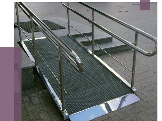 Монтаж пандусов для инвалидов в Качканаре от 8633 руб. под ключ | ПРОЛЁТ-Кчк