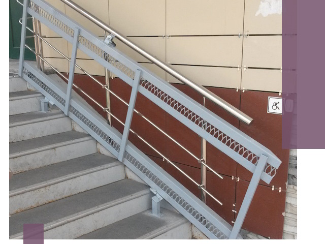 Изготовление откидных пандусов под ключ в Качканаре