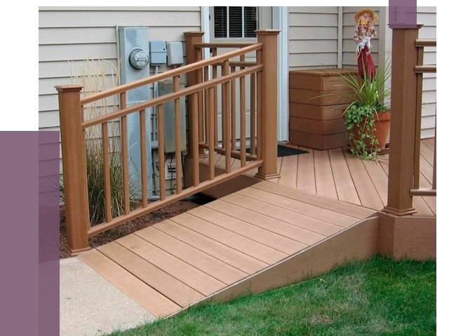 Пандус на крыльцо в Качканаре под ключ от 7792 руб. 