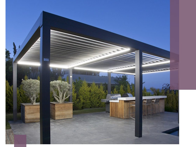 Навесы отдельно стоящие под ключ в Качканаре из металла и поликарбоната