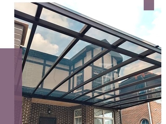 Навесы из поликарбоната в Качканаре от 8633 руб. под ключ — ПРОЛЁТ-Кчк