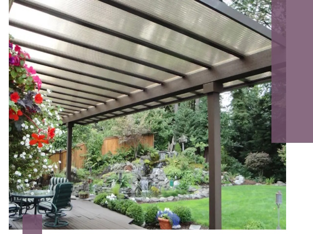 Навесы из поликарбоната под ключ в Качканаре быстро и надёжно