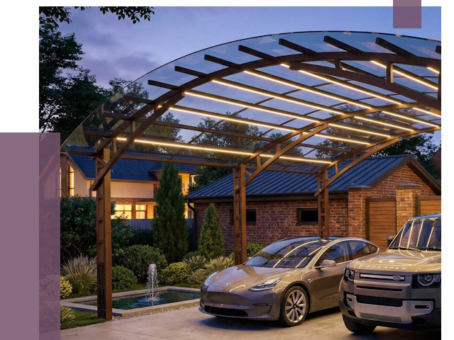 Металлические навесы в Качканаре от 12714 руб. под ключ — ПРОЛЁТ-Кчк