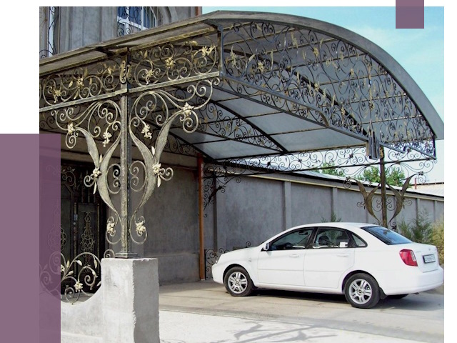 Кованые навесы в Качканаре от 14611 руб. | ПРОЛЁТ-Кчк