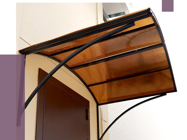 Недорогие козырьки в Качканаре от 7608 руб.  | ПРОЛЁТ-Кчк