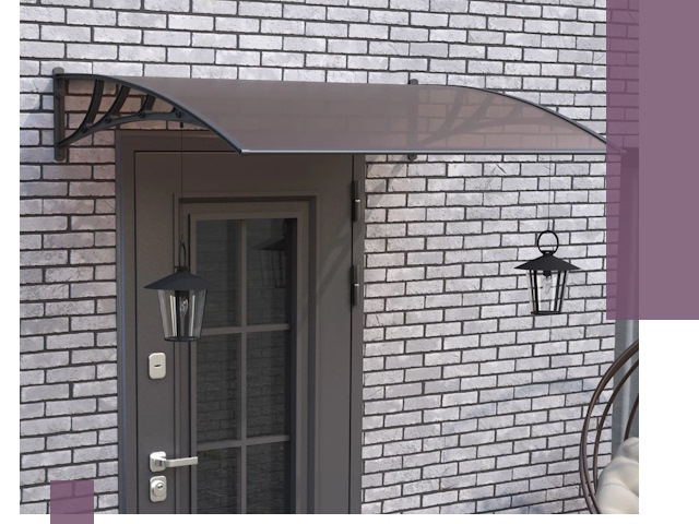 Недорогие козырьки и навесы под ключ в Качканаре