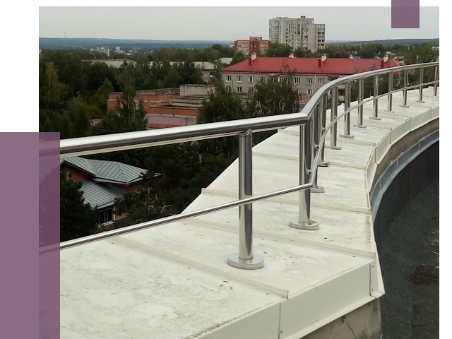 Парапеты и ограждения кровли в Качканаре от 4973 руб. 