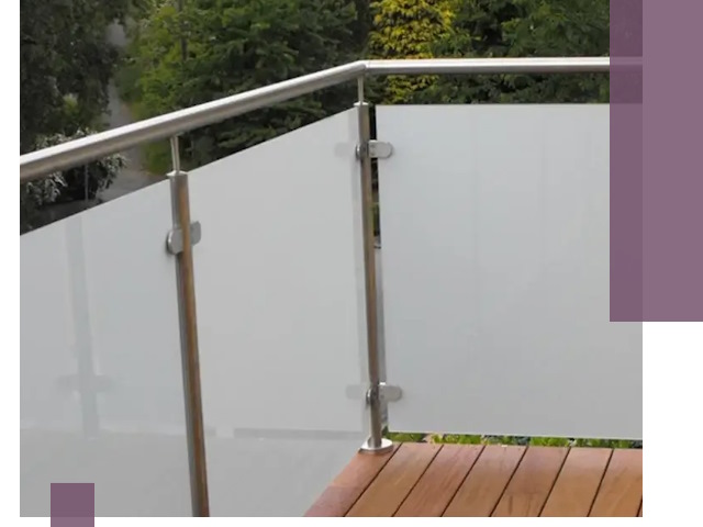 Алюминиевые парапеты для балконов и террас в Качканаре