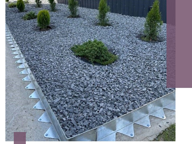 Оцинкованные металлические бордюры под заказ в Качканаре