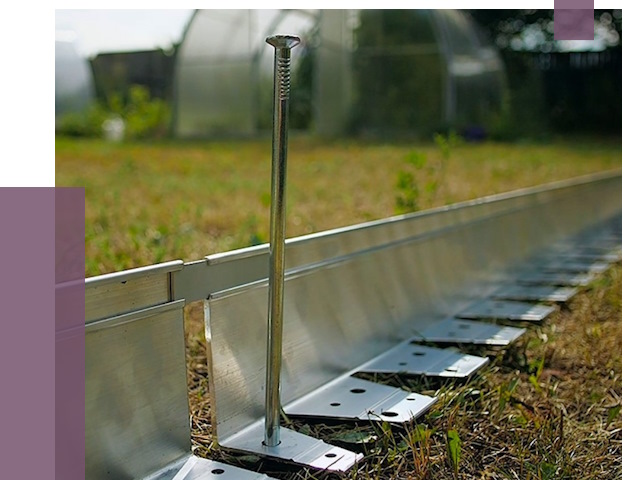 Металлические бордюры для газона в Качканаре от 4306 руб. | ПРОЛЁТ-Кчк