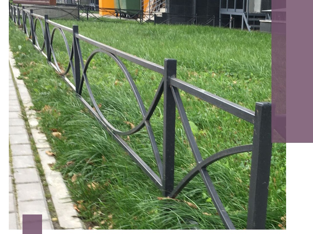 Газонные ограждения из металла в Качканаре — монтаж и продажа