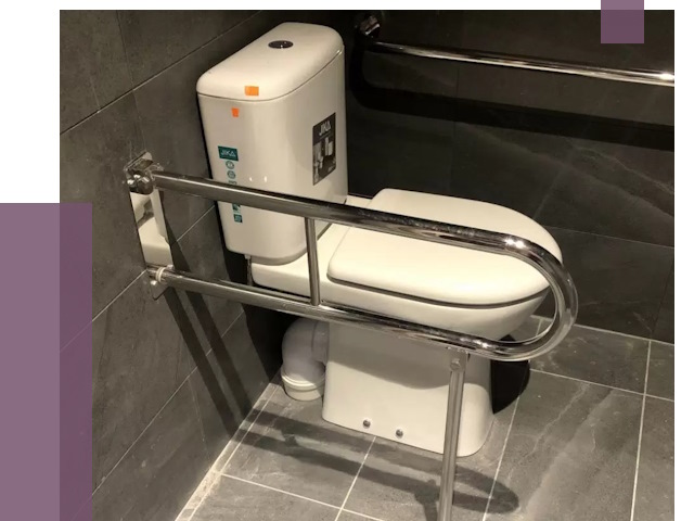 Поручни для санузлов в Качканаре от 4306 руб. | ПРОЛЁТ-Кчк