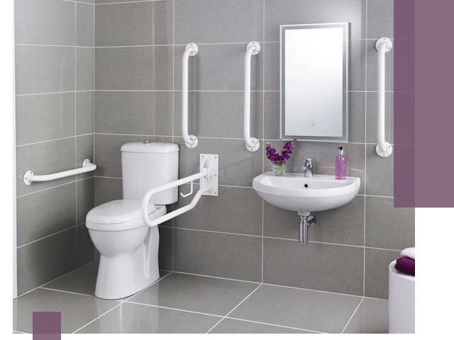 Поручни для санузлов в Качканаре: установка, ремонт и монтаж