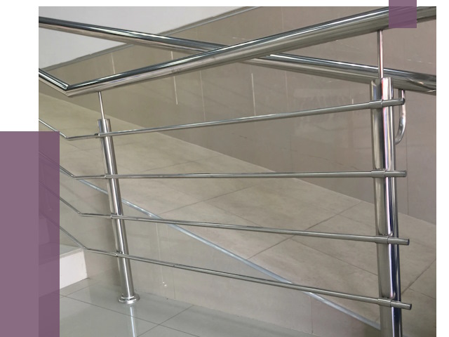 Изготовление поручней из нержавеющей стали в Качканаре